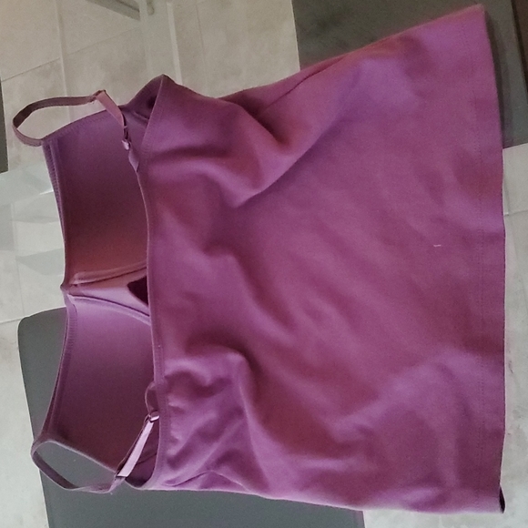 One Step Up purple tank with built in cups - Picture 5 of 5